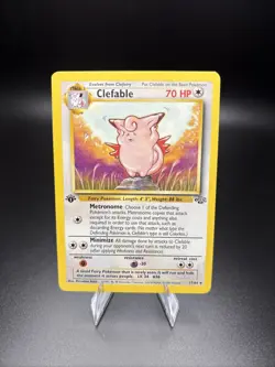 Clefable 17/64 Pokemon Jungle 1st Edition Rare Card Non-Holo - Image 1