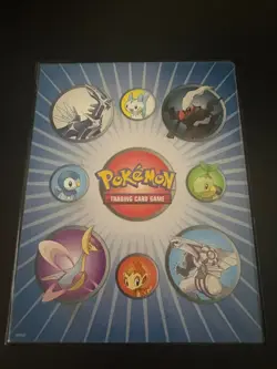 Pokemon card lot with binder and 96 cards - Image 1