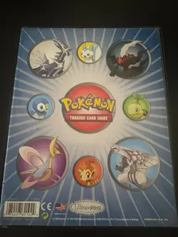 Pokemon card lot with binder and 96 cards - Image 2