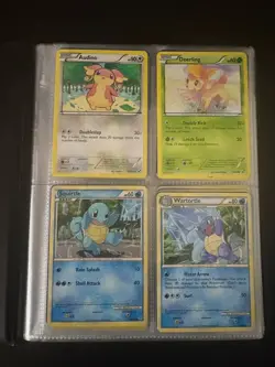 Pokemon card lot with binder and 96 cards - Image 3