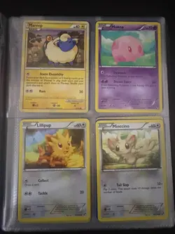 Pokemon card lot with binder and 96 cards - Image 5