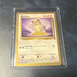 Nintendo Pokemon Meowth Jungle 56/64 Promo 50 HP 1999 TCG Card - Image 1