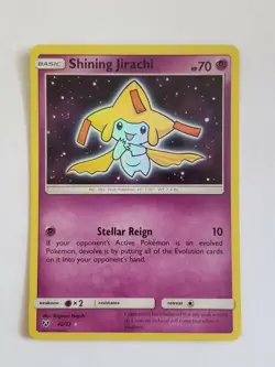 SHINING JIRACHI 42/73 Holo Rare Shining Legends Pokemon Card Near Mint - Image 1