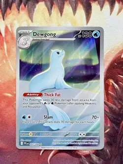 Dewgong 097/094 Pokemon Phantasmal Flames HOLO Illustration Rare Card NM ❄ - Image 1