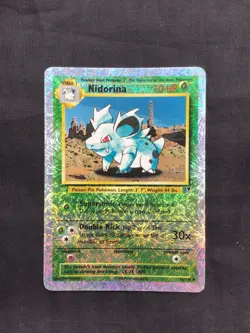 Pokemon Cards: Legendary Collection Reverse Holo: Nidorina 55/110 - Image 1