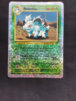 Pokemon Cards: Legendary Collection Reverse Holo: Nidorina 55/110 - Image 2
