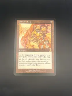 1x Powder Keg (136/143) Urza's Destiny Regular Mtg Premodern Near Mint NM - Image 1