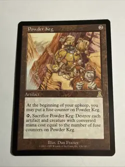 Powder Keg Urza's Destiny MTG Regular LP+-NM - Image 1