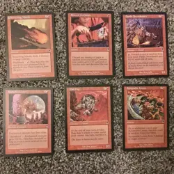 MTG Common Red Lot x6 Odyssey LP MTG Magic the Gathering All Different - Image 1