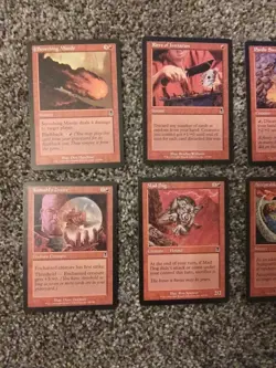 MTG Common Red Lot x6 Odyssey LP MTG Magic the Gathering All Different - Image 2