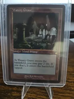 NM Nonfoil Watery Grave (Retro Frame) Ravnica Remastered 415 Magic The Gathering - Image 1
