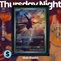 2024 POKEMON SV SURGING SPARKS - SSP EN #203/191 LATIOS ILLUSTRATION RARE - Image 1