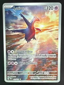 2024 Pokemon Gaming SV Surging Sparks - SSP EN Latios Reverse Holo #203/191 - Image 1