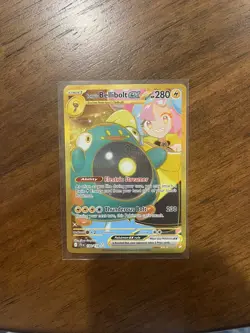 Iono's Bellibolt ex Hyper Rare Pokemon TCG Journey Together 188/159 - Image 1