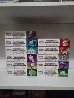 pokemon 20th anniversary mythical collection complete all 11 generations boxes - Image 1