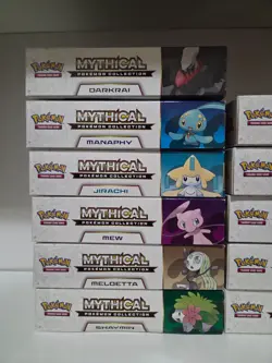 pokemon 20th anniversary mythical collection complete all 11 generations boxes - Image 2