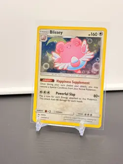 Blissey Cosmos Holo Rare #153 153/214 Pokemon TCG Lost Thunder NM+ - Image 1
