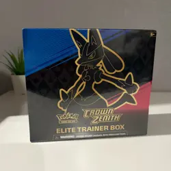POKEMON TCG CROWN ZENITH ELITE TRAINER BOX ETB - NEW SEALED 820650851476 - Image 1