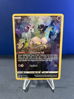 Mew GG10/GG70 Crown Zenith: Galarian Gallery Holo NM Pokemon - Image 1