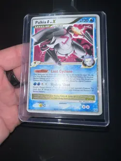 Pokemon Palkia G LV. X TCG Card Platinum Ultra Rare Holo 125/127 MISCUT ERROR - Image 1