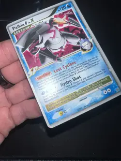 Pokemon Palkia G LV. X TCG Card Platinum Ultra Rare Holo 125/127 MISCUT ERROR - Image 3