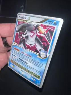 Pokemon Palkia G LV. X TCG Card Platinum Ultra Rare Holo 125/127 MISCUT ERROR - Image 5