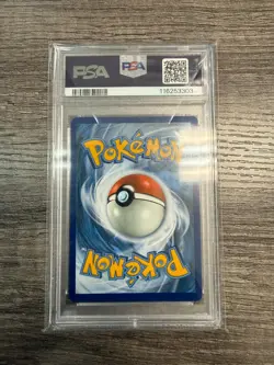 2019 POKEMON SUN & MOON TEAM UP #164 FULL ART/GENGAR & MIMIKYU GX PSA 9 - Image 2