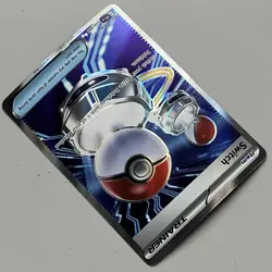 Pokemon Phantasmal Flames Switch Trainer Item Ultra Rare HoloFoil #123/094 - Image 4