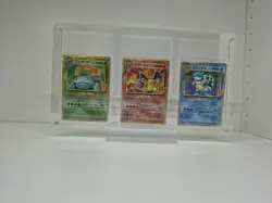 Charizard Venusaur Blastoise Holo JP 25th Anniversary 001 002 003 Pokemon - Image 1