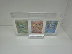 Charizard Venusaur Blastoise Holo JP 25th Anniversary 001 002 003 Pokemon - Image 2