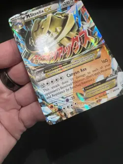 M Steelix EX 68/114 Pokemon TCG XY Steam Siege Ultra Rare 2016 NM - Image 3