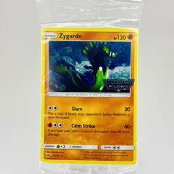 Zygarde 72/131 Forbidden Light Stamped Promo Cosmos Holo Pokemon English Sealed - Image 1