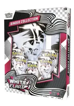 Pokemon TCG Scarlet Violet White Flare Binder Collection Box - NEW - Image 1