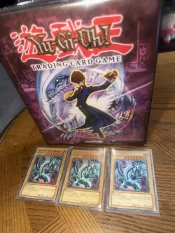 Yu-Gi-Oh Blue-Eyes White Dragon SKE-001 Starter Deck Kaiba Evolution BPT LOB Set - Image 1