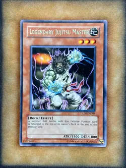 Yugioh Legendary Jujitsu Master DL09-EN008 Duelist League Rare GREEN NM - Image 1