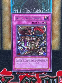 Yugioh Royal Oppression LOD-091 Rare 1st Ed LP - Image 1