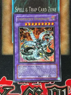 Yugioh Chimeratech Overdragon POTD-EN034 Ultra Rare NM - Image 1