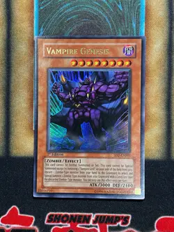 Yugioh Vampire Genesis SD2-EN001 Ultra Rare 1st Ed MP - Image 1