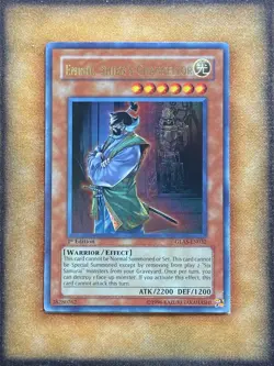 Yugioh Enishi, Shien's Chancellor GLAS-EN032 Ultra Rare 1st Ed NM - Image 1