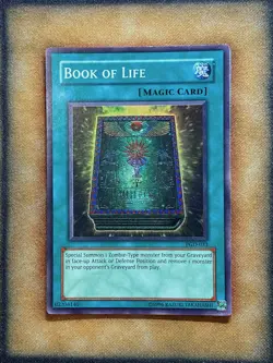 Yugioh Book of Life PGD-033 Super Rare Original Print LP - Image 1