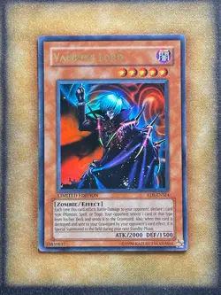 Yugioh Vampire Lord RDS-ENSE4 Ultra Rare Limited Edition MP - Image 1