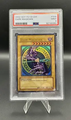 Yu-Gi-Oh Dark Magician Ultra Rare Holo SDY-006 PSA 9 MINT - Image 1