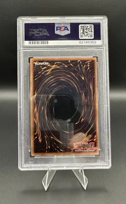 Yu-Gi-Oh Dark Magician Ultra Rare Holo SDY-006 PSA 9 MINT - Image 2