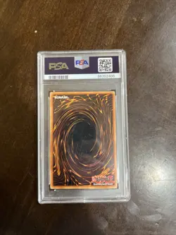 2002 Dark Magician PSA 9 Yu-Gi-Oh! Ultra Rare Unlimited SDY-006 GRADED MINT - Image 2