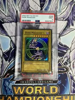 Yu-Gi-Oh! DARK MAGICIAN SDY-006 Ultra Rare Unlimited Faded Print PSA 9 MINT - Image 1