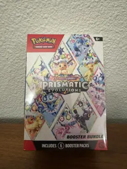 Pokemon TCG Prismatic Evolutions Booster Bundle - 6 Packs Box - New & Sealed - Image 3