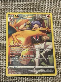 CHARIZARD 2022 POKEMON LOST ORIGIN TRAINER GALLERY RARE TG03/TG30 - Image 1