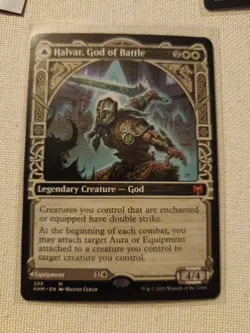Halvar, God of Battle (Showcase) Kaldheim Regular - Image 1