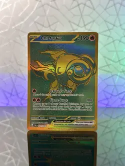 Pokemon TCG Chi-Yu ex Scarlet & Violet: Paldean Fates 241/091 Holo Hyper Rare - Image 1