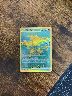 Pokemon TCG Chi-Yu ex Scarlet & Violet: Paldean Fates 241/091 Holo Hyper Rare - Image 3